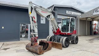 Myytävät Takeuchi TB295W pyöräalustainen kaivinkone - Kuva 4 | Machineryline FI Takeuchi TB295W pyöräalustainen kaivinkone | Kuva 4 - Machineryline