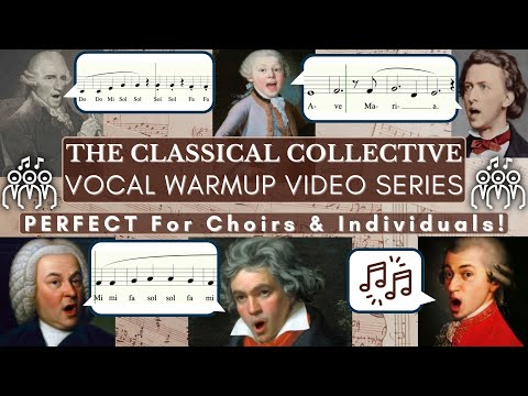 The BEST Classical Choir Vocal Warmup! - PERFECT For Choirs AND Soloists!