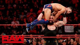 Braun Strowman &amp; Finn Bálor vs. Kevin Owens &amp; &quot;Constable&quot; Baron Corbin: Raw, June 18, 2018