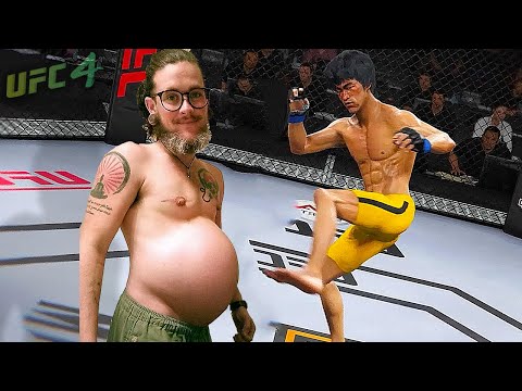 UFC4 | Bruce Lee vs. Wiley Simpson (EA sports UFC 4)