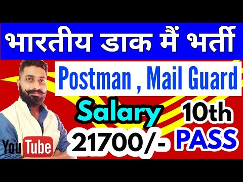 Rajasthan Postman & Mail Guard Bharti 2017|| India Post Office Recruitment (In Hindi)