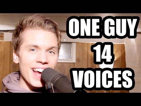 One Guy, 14 Voices Video