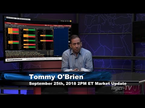 September 25th 2PM ET Market Update with Tommy O'Brien on TFNN