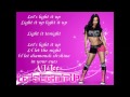 AJ Lee - Let's Light It Up (lyrics) 