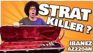 Video thumbnail for Watch out Fender, The Ibanez Strat is here! AZ2204N-PBM Review by TheGuitarGeek