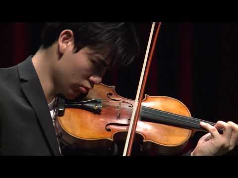 ZACHARY BRANDON / Menuhin Competition 2018, Senior first rounds - day 1