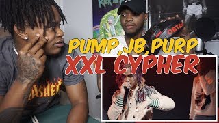 Lil Pump, BlocBoy JB and Smokepurpp&#39;s Cypher - 2018 XXL Freshman - REACTION
