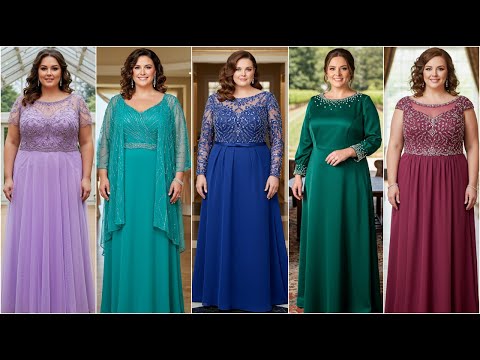 125+ Plus Size Mother of The Bride Dresses - Wedding Outfits for Plus Size Modern Moms