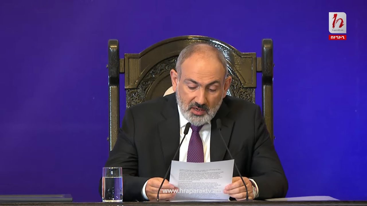 Նիկոլ Փաշինյանը հանդես եկավ նախաբանով