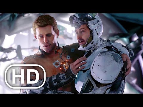 Iron Man Saves Captain America In Space Scene HD - Marvel's Avengers