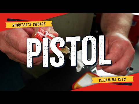 New! Shooter's Choice Pistol Cleaning Kits with Sectional Rod \u0026 Swivel Handle
