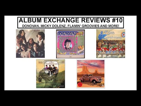ALBUM EXCHANGE REVIEWS #10 - DONOVAN, MICKY DOLENZ, FLAMIN' GROOVIES AND MORE!