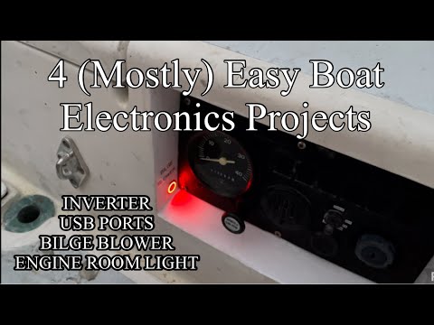 Contessa 26 Refit ep.38 - Four Electronics Projects