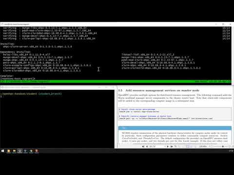 2.04 - HPC Ecosystems OpenHPC101 - Resource Management SLURM