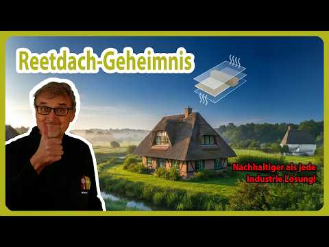 Reetdach: 100 Jahre Nachhaltigkeit & Natur-Meisterwerk!