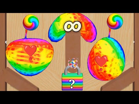 Satisfying mobile game/ Blob Merge 3d - 2048 blob ball gameplay max levels part 8
