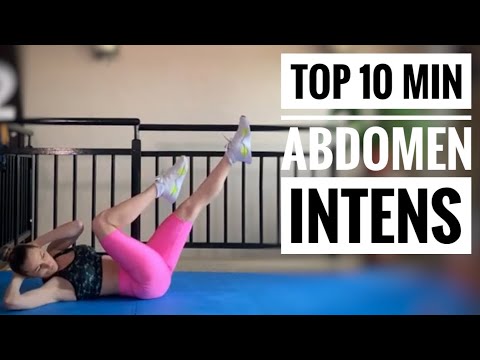 TOP 10 min ABDOMEN INTENS | Scapa de GRASIMEA de pe BURTA