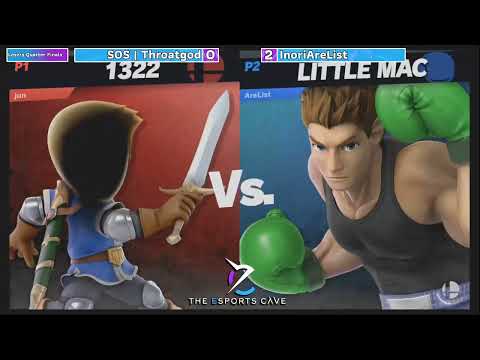 TEC 15: SOS | Throatgod (Mii Sword Fighter) vs KS | InoriAreList (Little Mac) Losers Quarters
