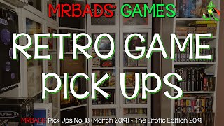 Retro Game Pick Ups | #18 | Erotic Edition (Very Very Slightly) | MrBads_Games