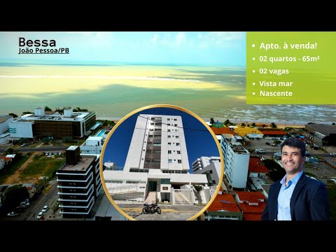 Apartamento com vista permanente para o mar à venda no Bessa, João Pessoa/PB