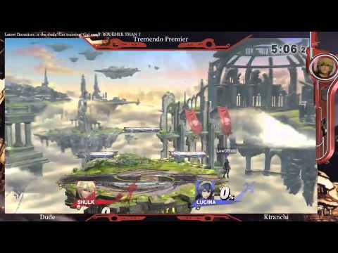 Tremendo Premier - Winners R2 - Tremendo Dude (Shulk) vs LawOfFate (Lucina)