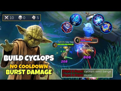 CYCLOPS BEST BUILD 2022 - META CYCLOPS NO COOLDOWN AND BURST DAMAGE - TOP GLOBAL CYCLOPS