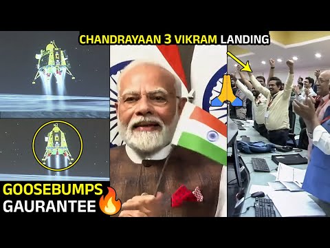 Goosebumps Guarantee🔥: Chandrayaan-3 Vikram Landing On Moon Full Video | Narendra Modi | Jai Ho