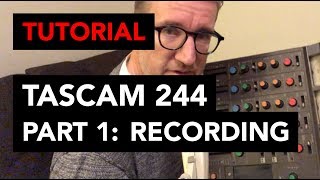 Video thumbnail for Tascam 244 tutorial / Part 1: RECORDING / “Do it anyway you wanna” - People’s choice by Multitrack Cassette Fans