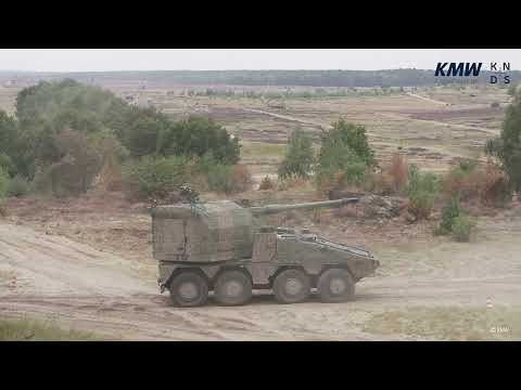 RCH 155 – KMW stattet Radhaubitze mit Hunter-Killer-Fähigkeit aus