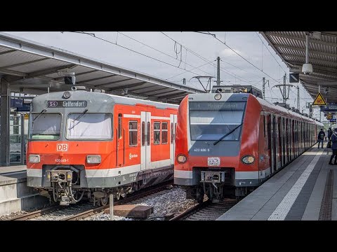 Parallelausfahrt: Wer ist schneller? BR420 vs. BR423 in Pasing