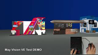 Real Time Fully 3D Walkthrough Virtual Exhibition 实时全 3D 漫游虚拟展览 - video thumbnail