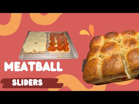 Quick and easy dinner/how to make meatball sliders/what’s for dinner/easy recipe