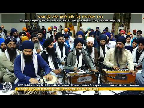 028 Brisbane July 2019 Friday Evening - Bhai Jagjit Singh Jee Melbourne