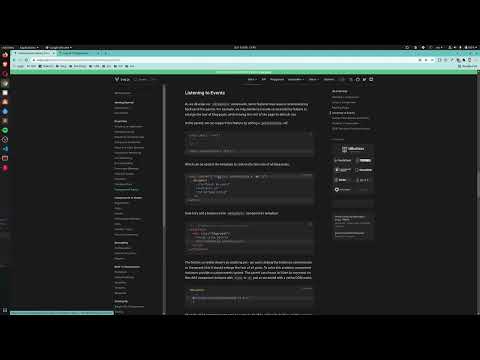 Reading the new VueJs.org docs LIVE! - Part 15 - Component Basics