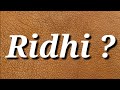 Ridhi Name Status Ridhi Name Meaning Ridhi Name WhatsApp Status Magic Of Name