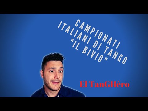 Campionati italiani di tango "il bivio"