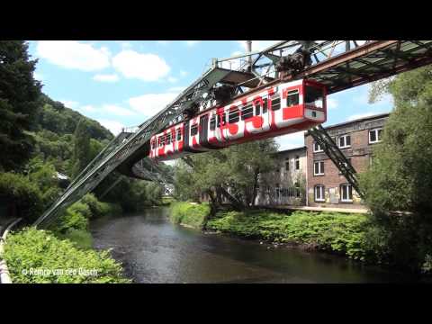 Die Wuppertaler Schwebebahn 11 + 12 juni 2015