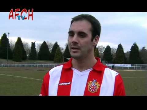 AFC Hornchurch 2 Horsham 1 (13th Mar 10) - Burbridge interview