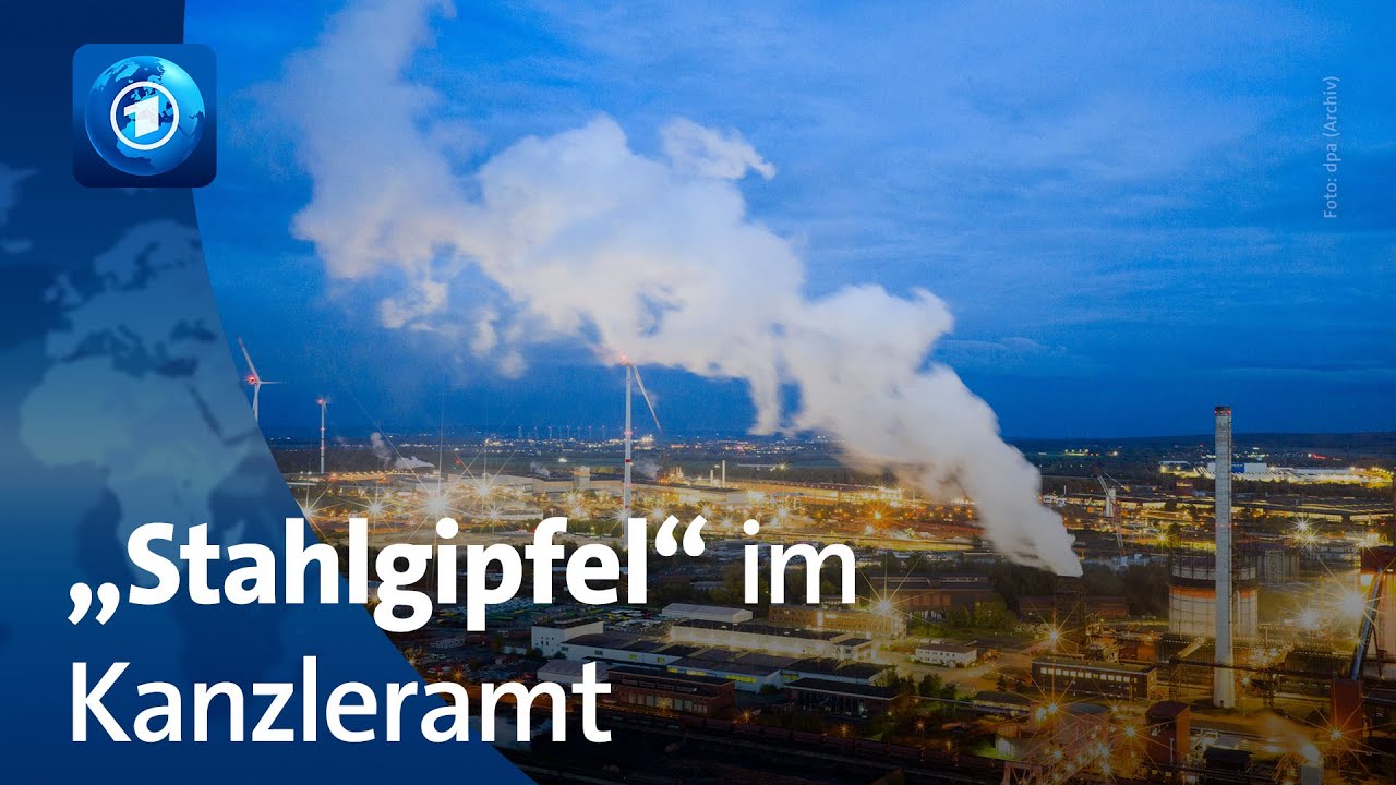 Bundeskanzler Merz lädt zum Stahlgipfel ins Kanzleramt