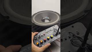 Download lagu Test speaker woofer curve 10 inch amplifier karaoke speaker aktif D10 #amplifier #sound #audio mp3