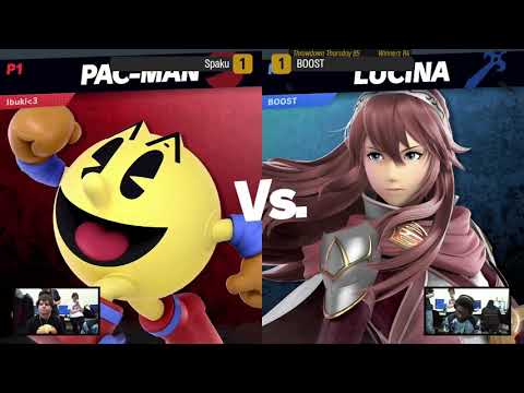Throwdown Thursday 85 - Winners R4 - (Lucina) BOOST vs Spaku (Pacman)