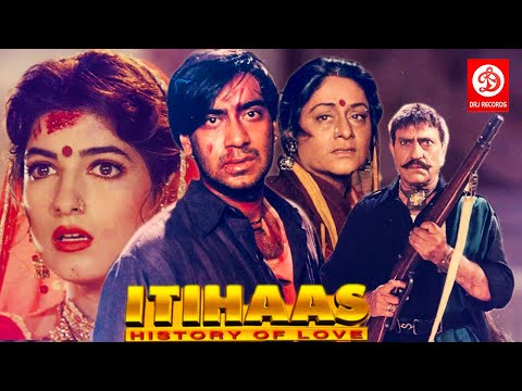 Itihaas - Bollywood Action Movies | Ajay Devgan,Twinkle Khanna & Amrish puri | Superhit Action Movie