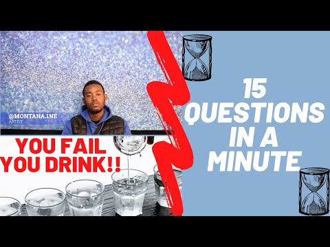Montana YRN - 15 Questions In A Minute | Shan7ven Tv