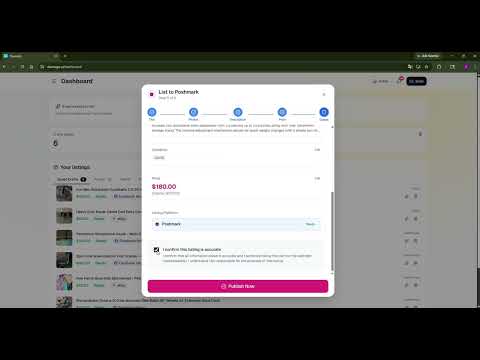 Item video thumbnail