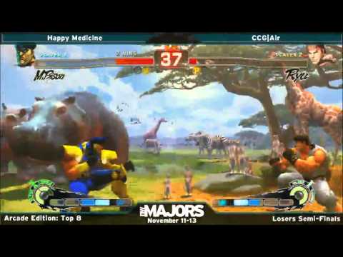(LSF) NWM3 SSF4:AE Top 8 - Happy Medicine (DIC) vs CCG|Air (RYU)