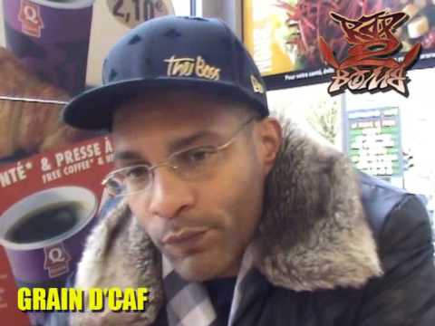 Grain D'Caf - Thomas Traore - Interview Video Rap2bomb