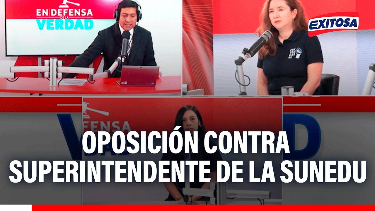 🔴🔵Oposición a la gestión de Vicente Paul Espinoza como superintendente de la Sunedu