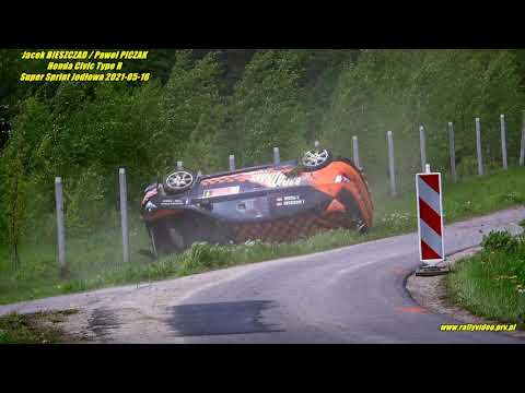 Jacek BIESZCZAD / Paweł PICZAK - Honda Civic Type R - Super Sprint Jodlowa 2021-05-16