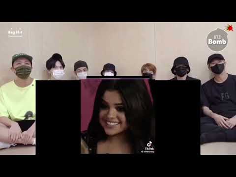 BTS Reaction To Selena Gomez Tiktok Edits.