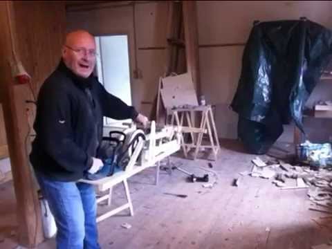 Chainsaw Marble Machine Gun Test